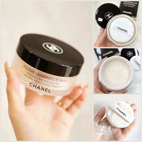 chanel natural finish loose powder vs laura mercier